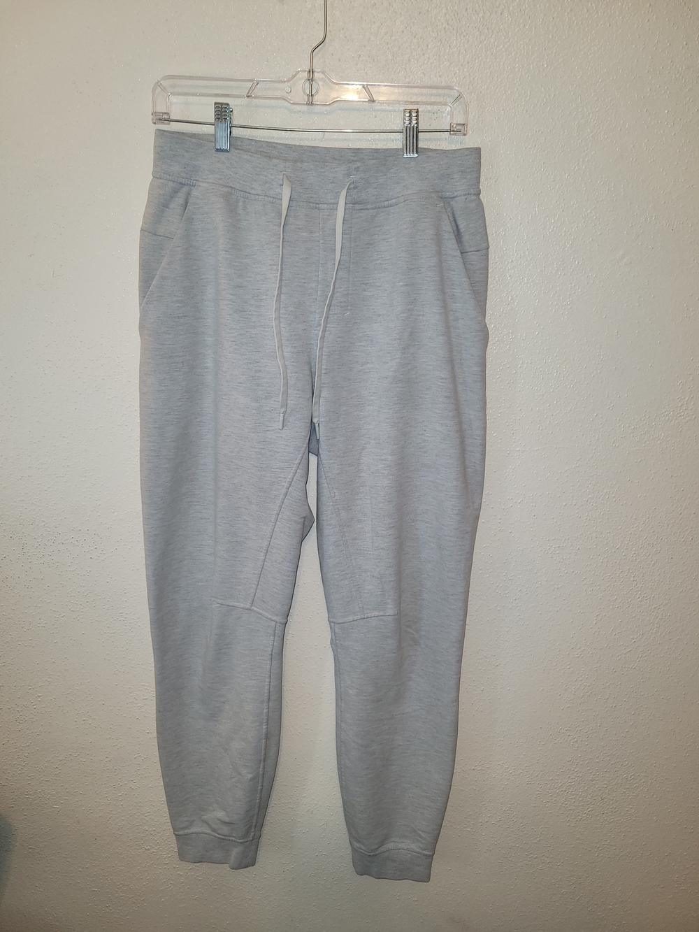 Lululemon City Sweat Jogger Heathered Light Grey Men's Medium M - Picture 3 of 10